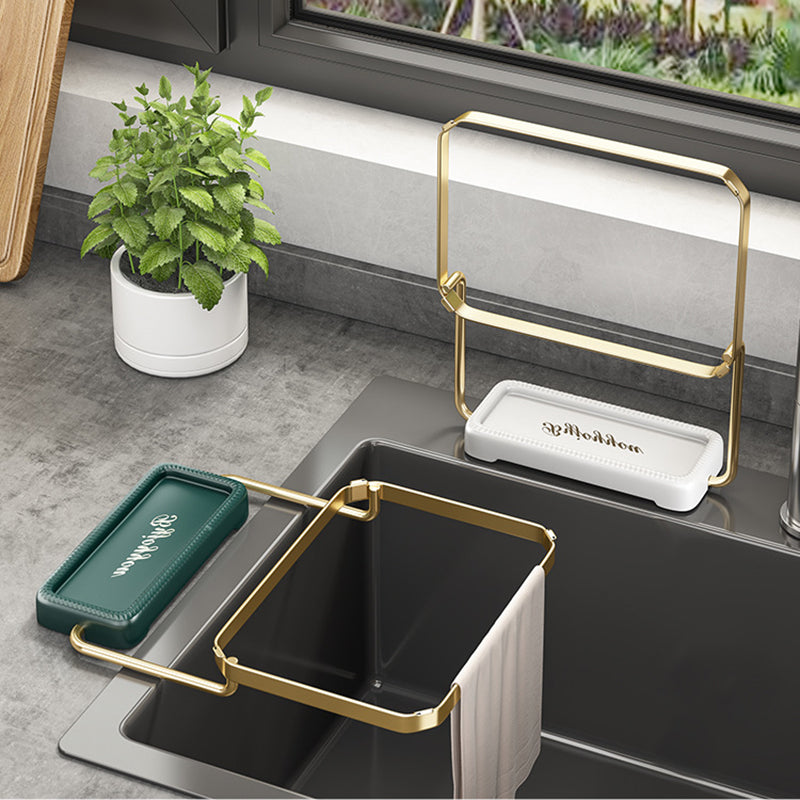 Foldable Kitchen Sink Strainer Rack with Mesh Bags product detail