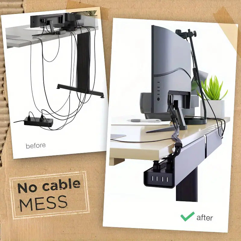Under-Desk Cable Management Tray product detail