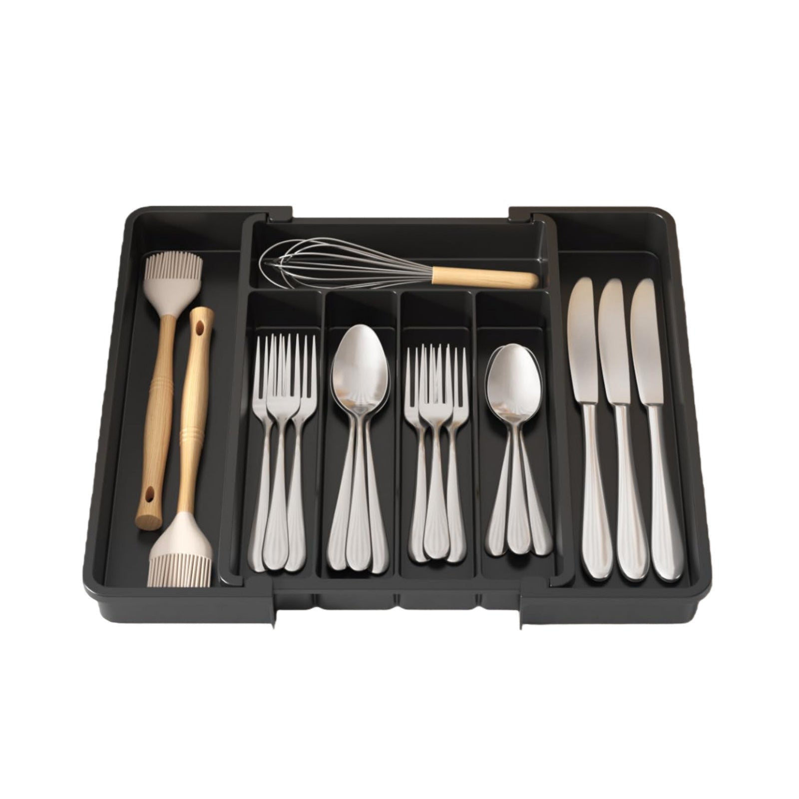 Expandable Kitchen Drawer Utensil Organizer product detail