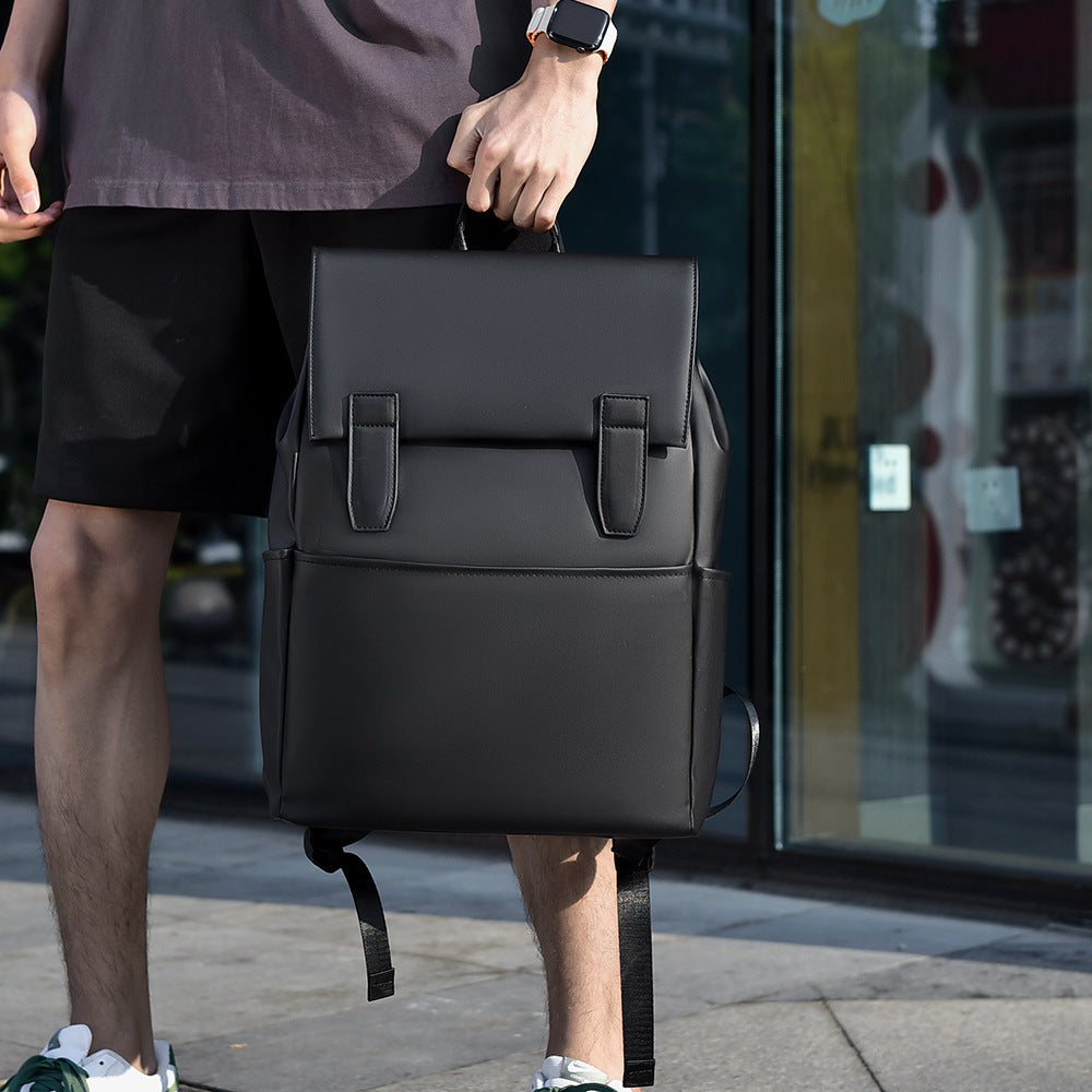 Large Capacity Casual Men's Backpack, Black product detail