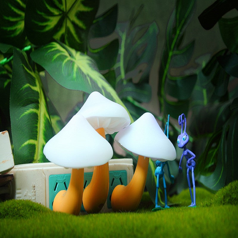 Mushroom Plug-In Sensor Night Light product detail