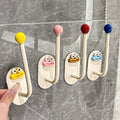 No-Drill Wall Hair Tie Organizer