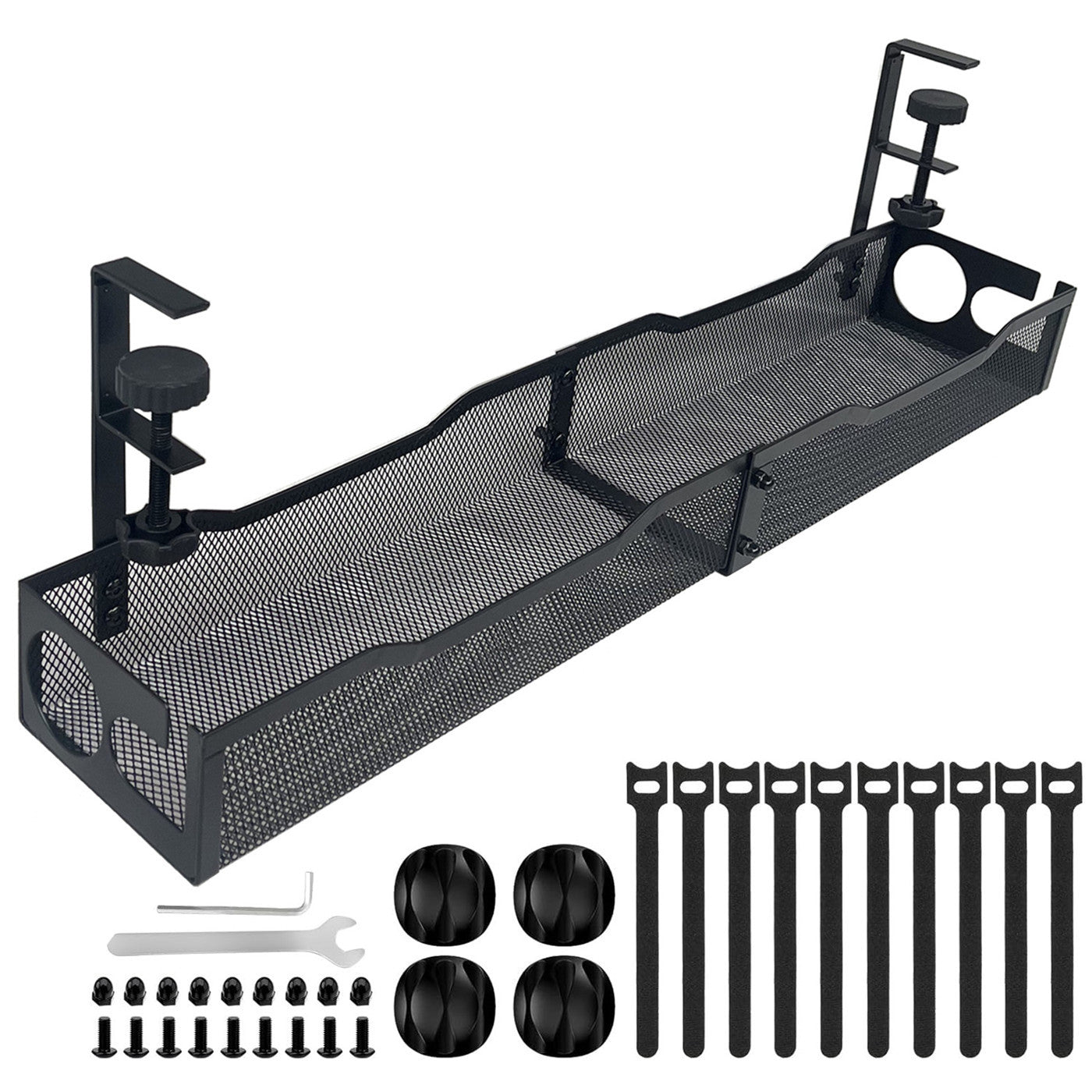 Extended Under-Desk Cable Management Rack product detail
