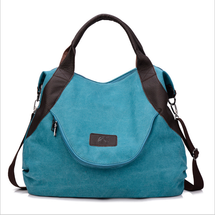 Vintage Canvas Shoulder Crossbody Bag for Women