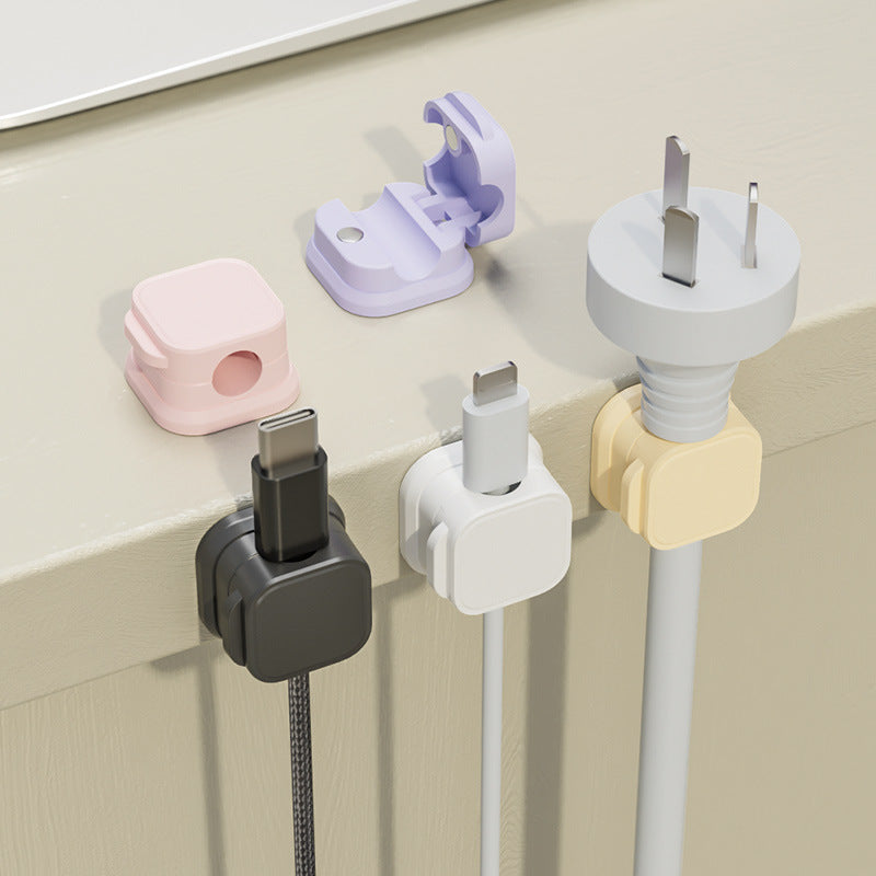 Power Strip and Cable Management Clip