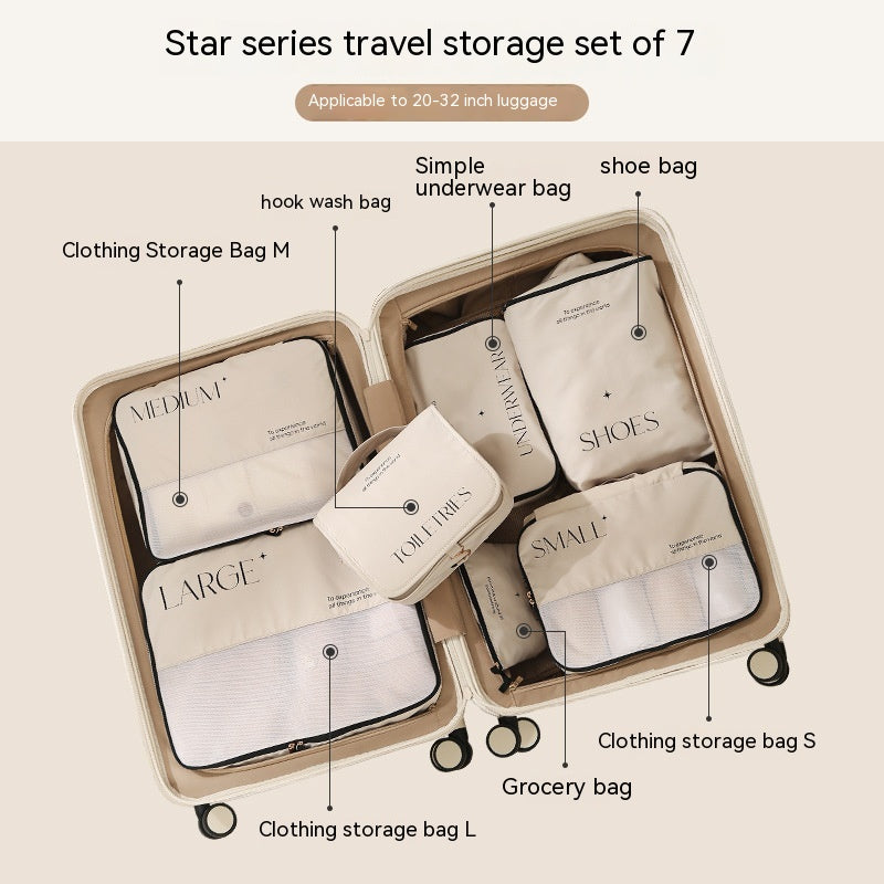 5-Piece Travel Packing Organizer Bag Set product detail