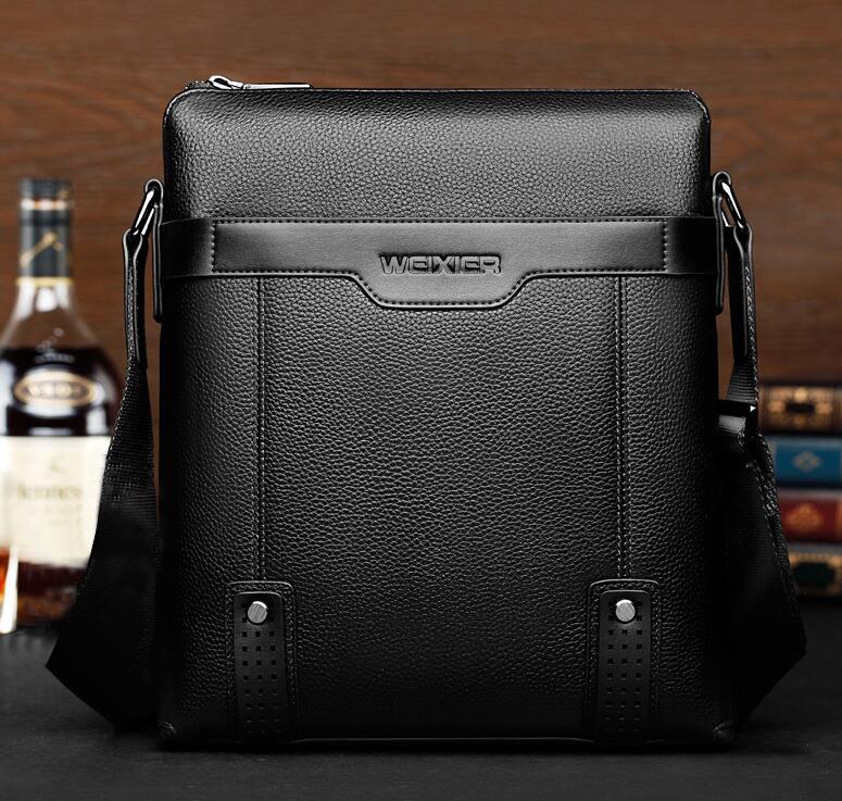 Men's PU Leather Messenger Bag product detail