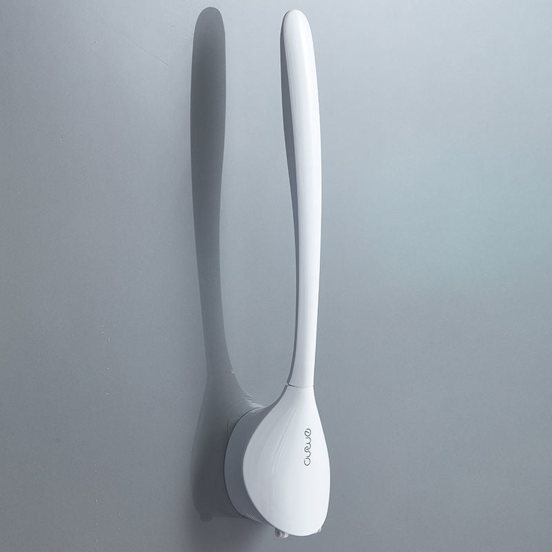 Silicone Bathroom Cleaning Brush Kit Black product detail