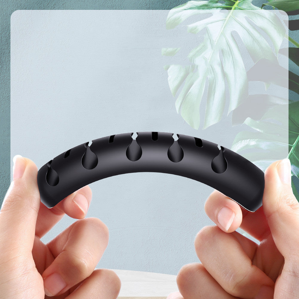 3-Port Silicone Desktop Cable Organizer product detail