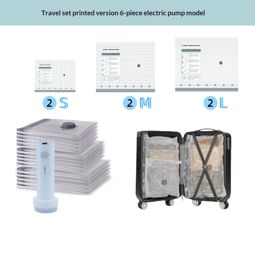 Vacuum Compression Travel Storage Bag Set product detail