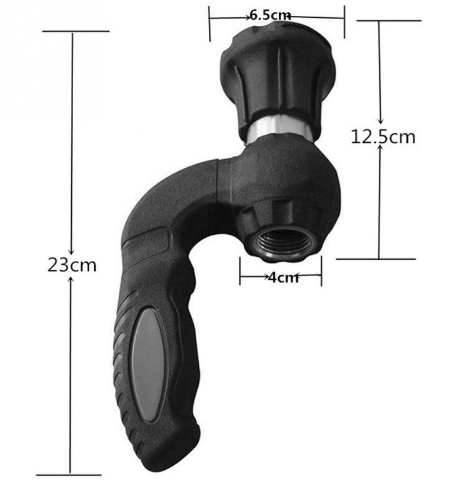 High-Pressure Garden Hose Blaster Nozzle