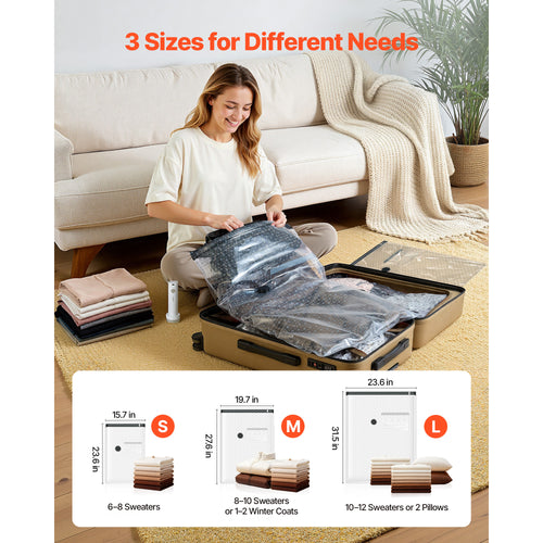 18-Pack Vacuum Storage Bags with Electric Pump product detail 2