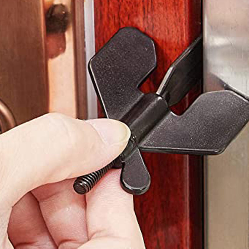 Portable Travel Door Security Lock - Black product detail