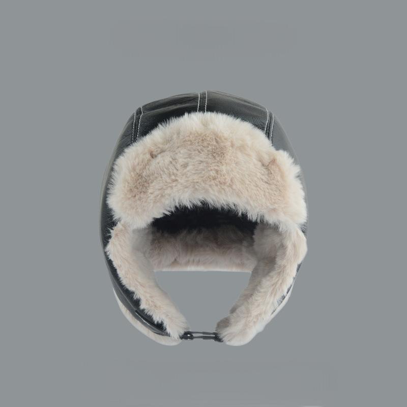Knitted Windproof Winter Hat, Black product detail