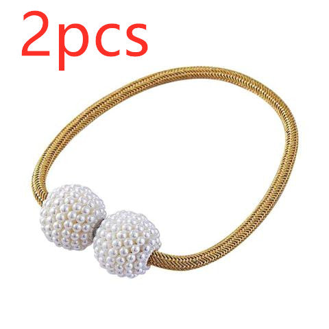 Magnetic Pearl Curtain Tieback product detail