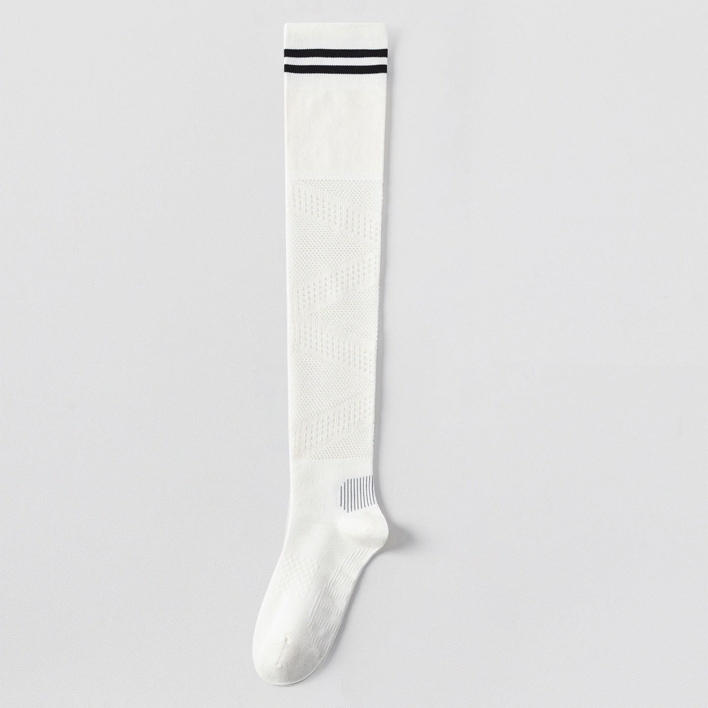 Low-Pressure Athletic Knee-High Socks, Black product detail