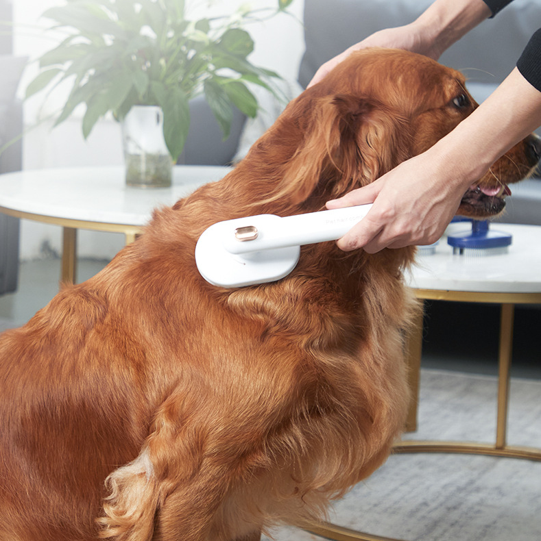 Pet Self-Cleaning Grooming Brush for Dogs and Cats product detail