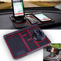 4-in-1 Anti-Slip Car Dashboard Phone Pad