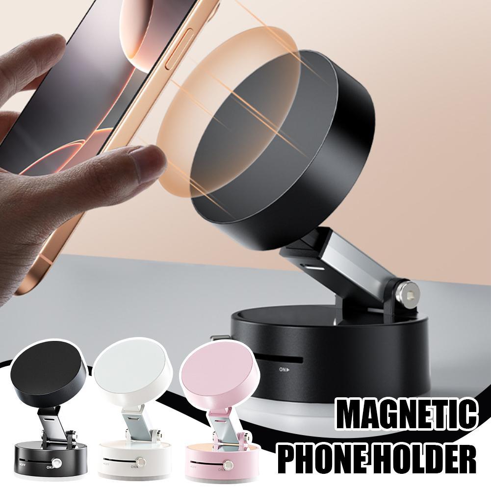 Foldable Magnetic Suction Car Phone Holder