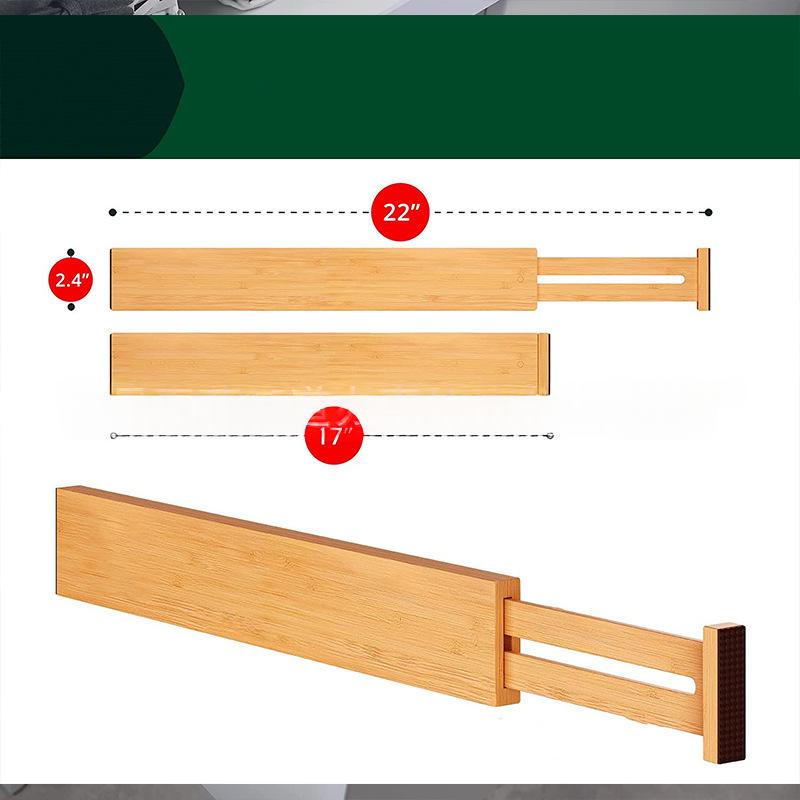 Bamboo Kitchen Drawer Divider product detail
