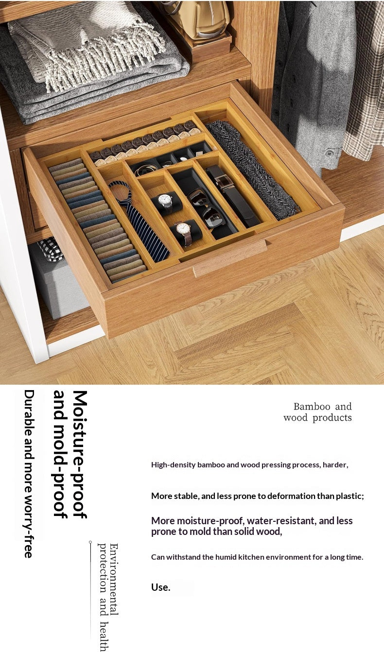 Expandable Bamboo Drawer Organizer product detail