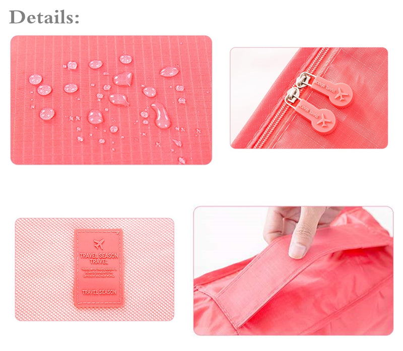 Waterproof Nylon Travel Packing Cube Organizer Bag product detail