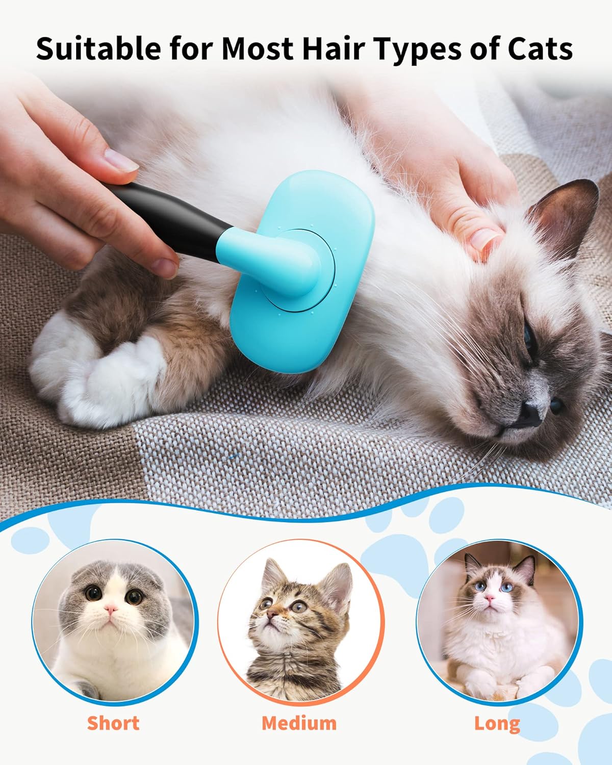 Dog and Cat Grooming Brush product detail