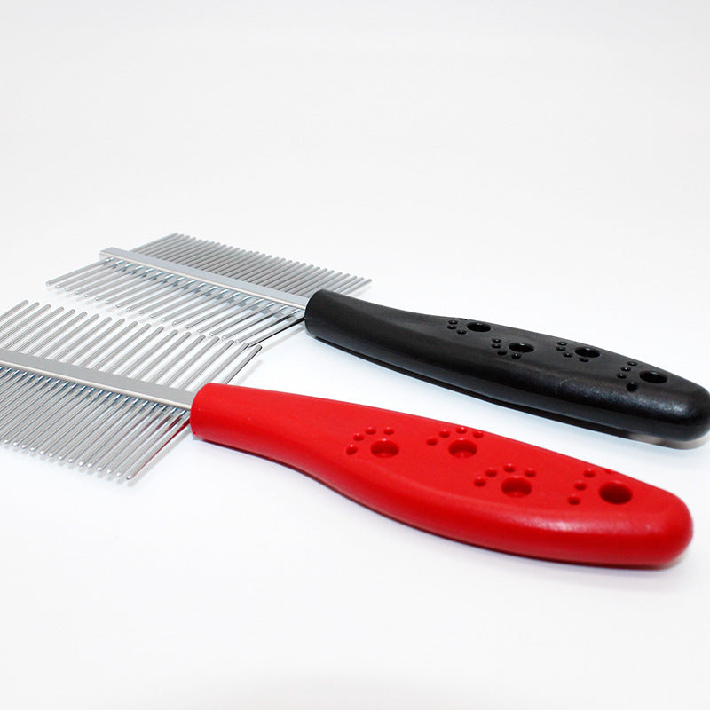 Pet Grooming Massage Brush, Red product detail