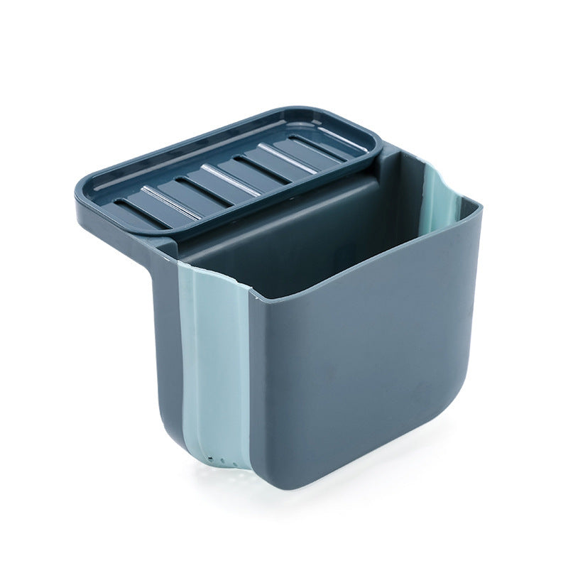 Suction Cup Sink Strainer and Sponge Holder Blue product detail