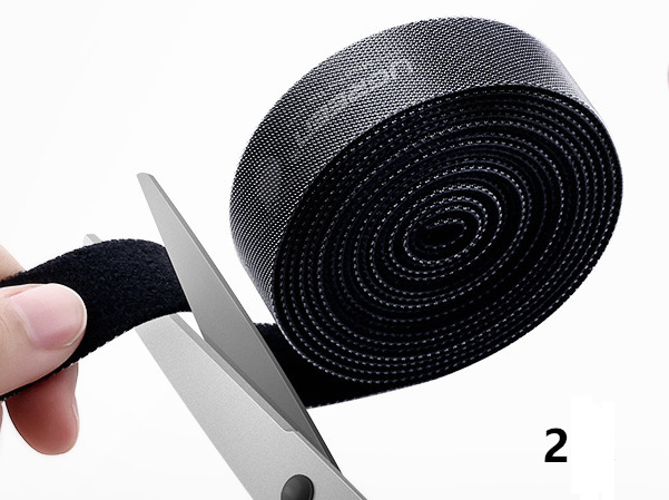 5m Reusable Hook-and-Loop Cable Management Roll product detail