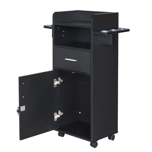 Rolling Beauty Salon Trolley Cart with Drawer product detail 2