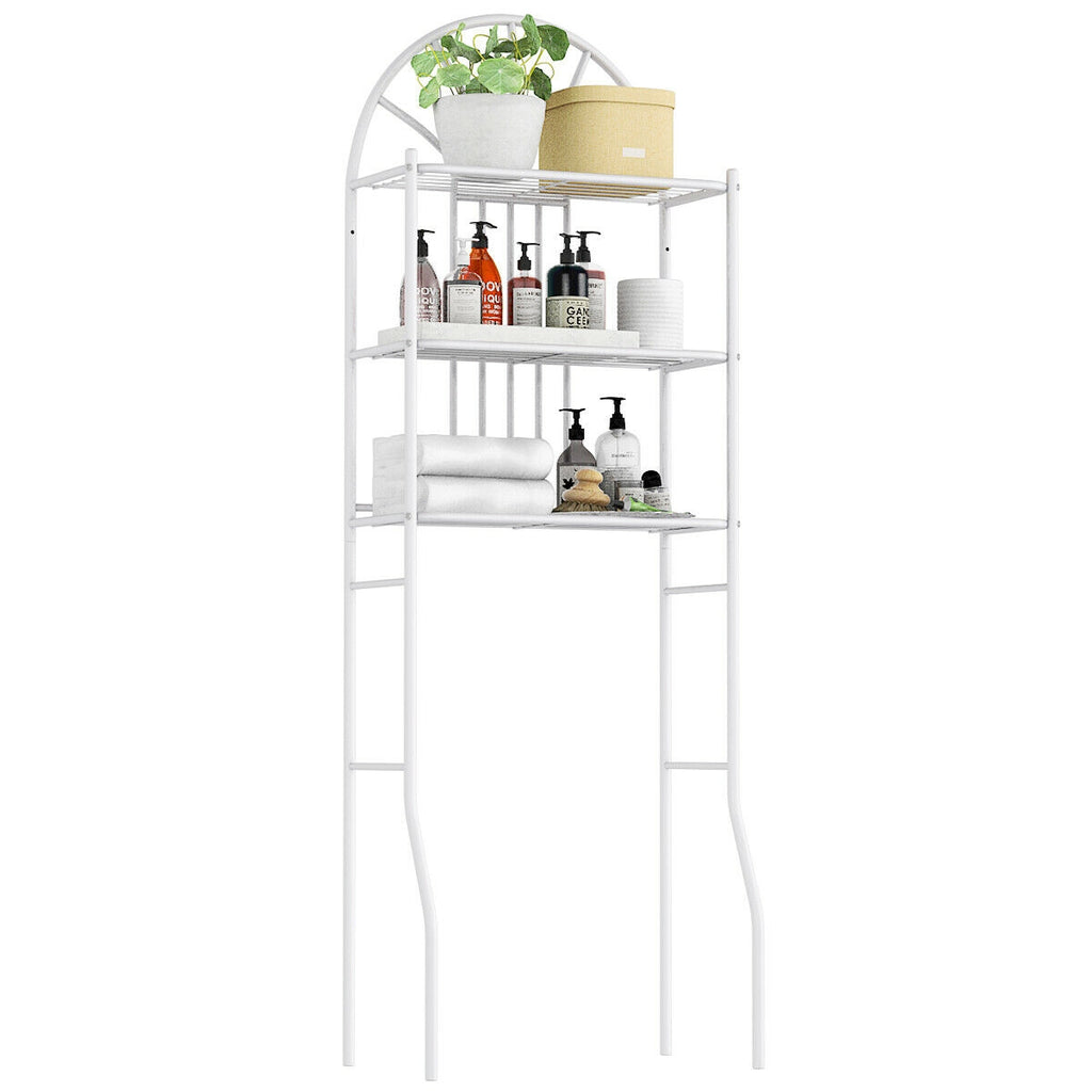 3-Tier Over-the-Toilet Bathroom Storage Rack detail 4