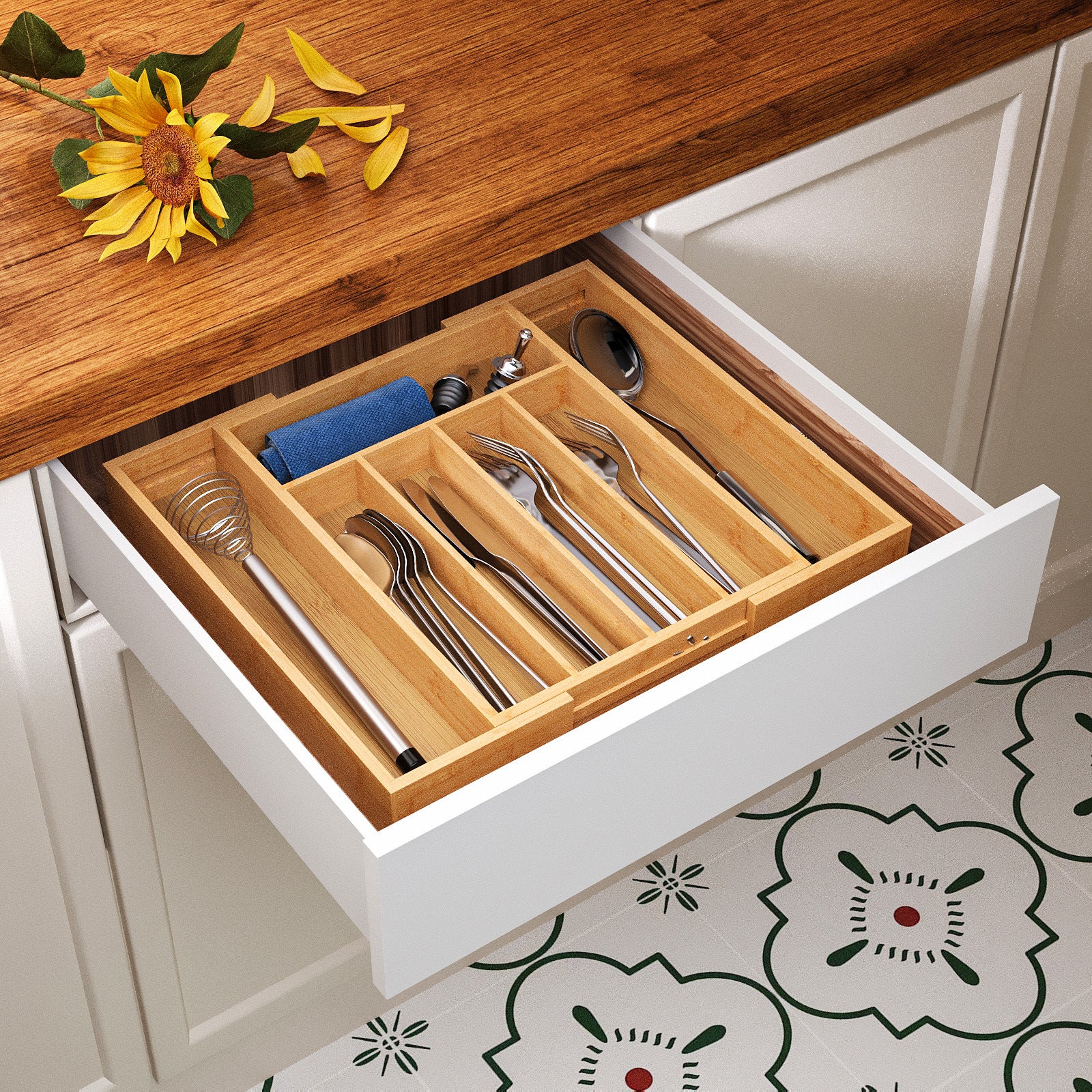 Pull-Out Kitchen and Bedside Organizer product detail