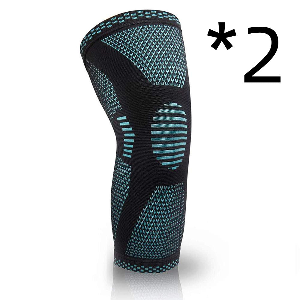 2-Piece Knitted Sports Knee Pad Set product detail
