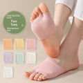 Women's Thin Cotton Half Socks, Black