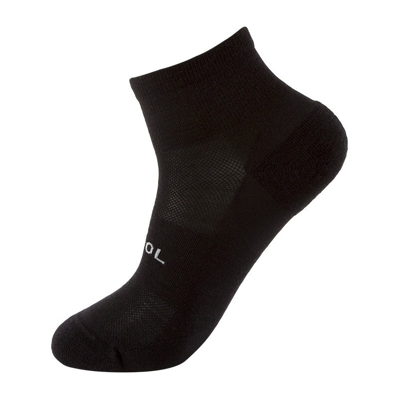 Merino Wool Ankle Socks, Beige, Large product detail