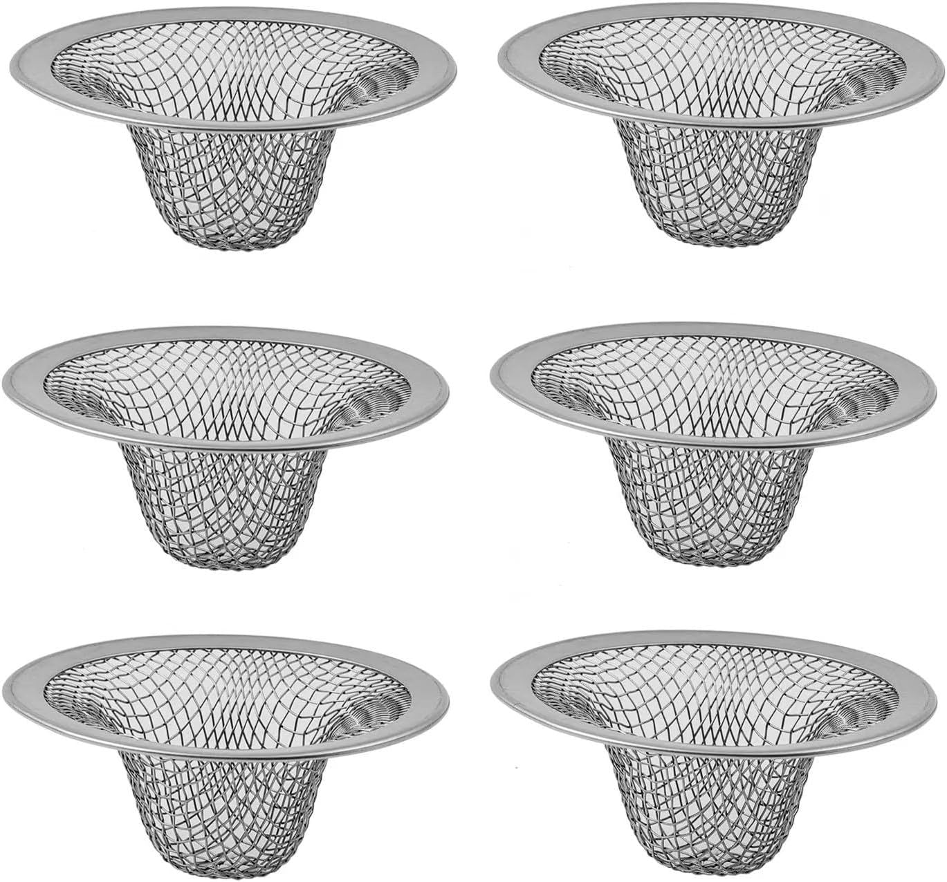 6-Pack Mesh Sink Drain Strainers product detail