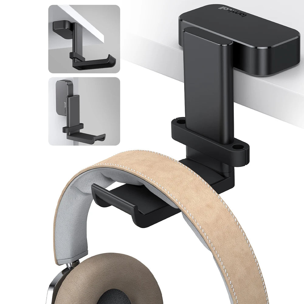 Lamicall DH01 360° Under Desk Headphone Hanger