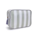 Large Striped Travel Toiletry Organizer Bag