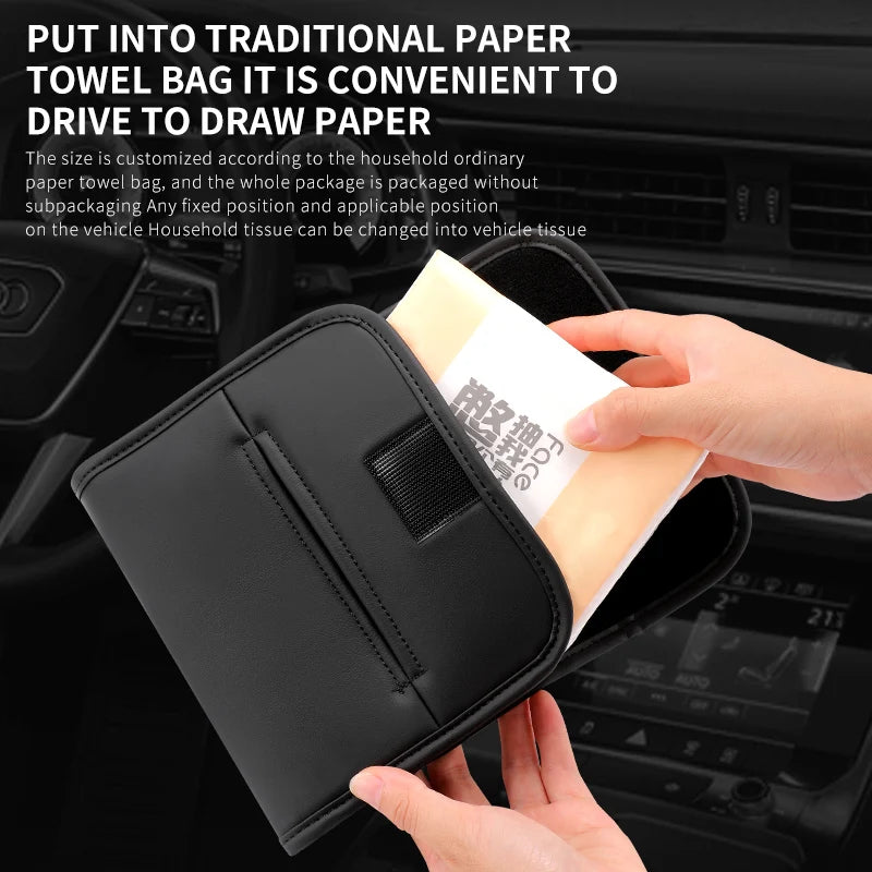 Car Sun Visor Tissue Holder