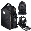 Professional Hair Stylist Tool Backpack - Black