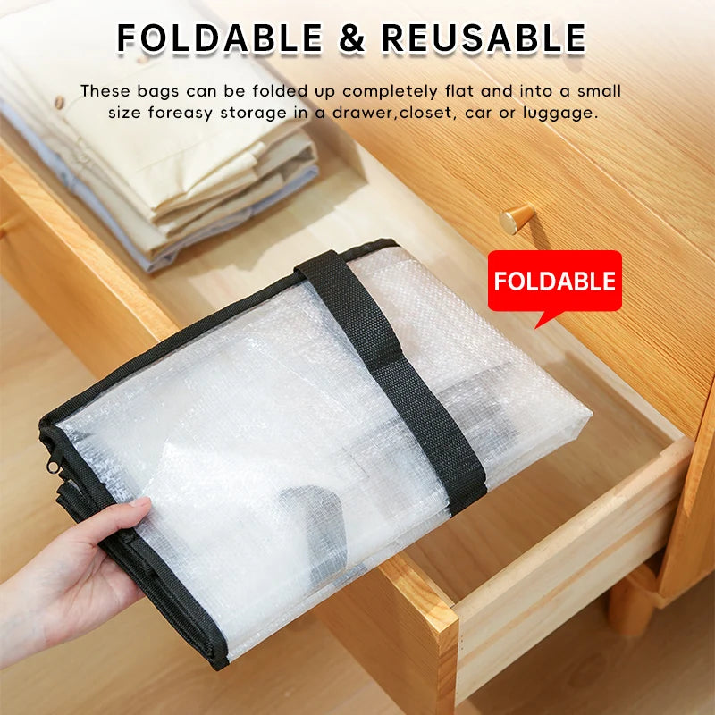 6-Pack Heavy-Duty Moving Bags with Zipper