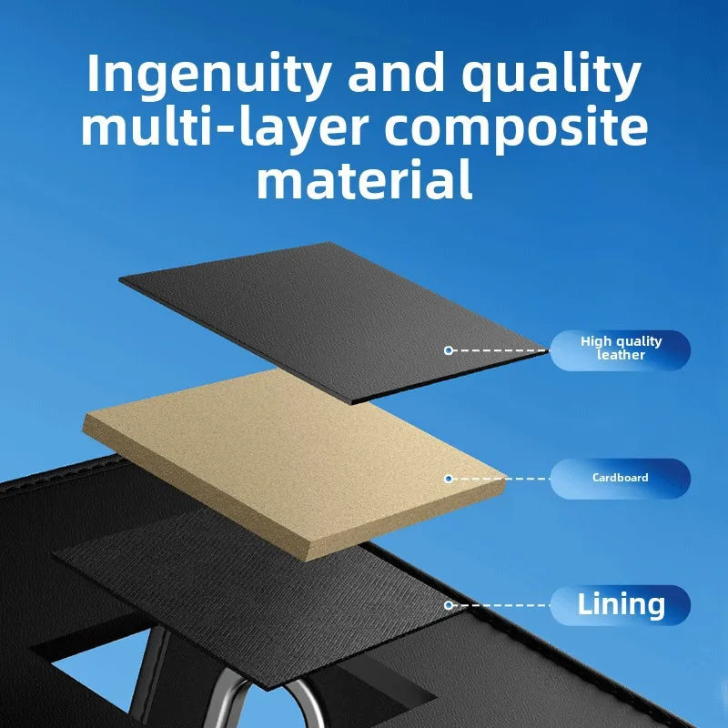 PU Leather Car Seat Back Organizer
