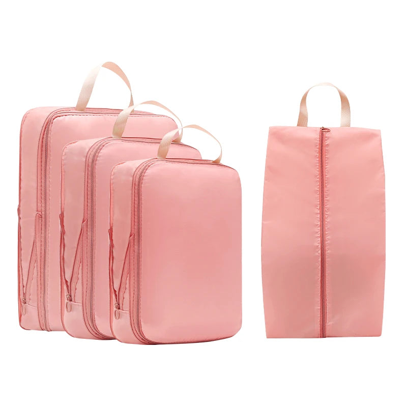 4-Piece Compression Packing Cube Set
