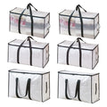 6-Pack Heavy-Duty Moving Bags with Zipper