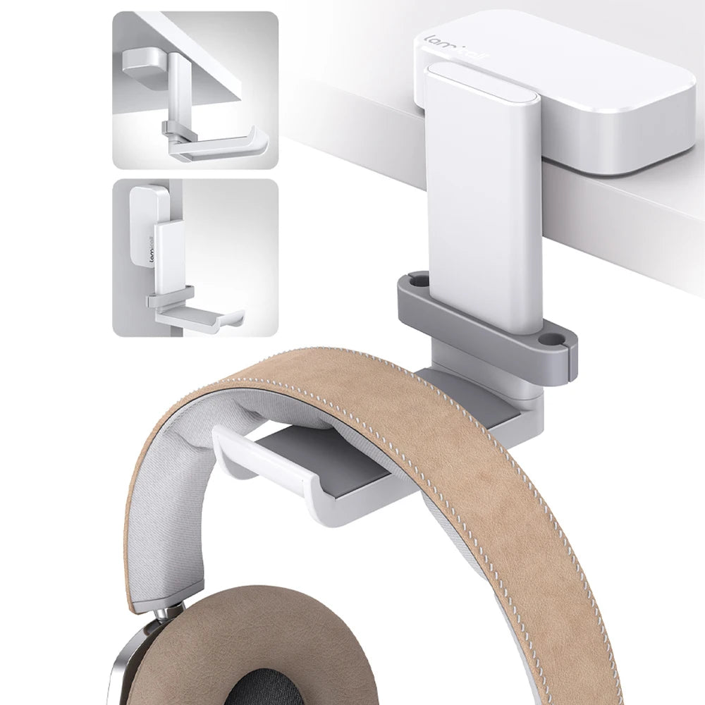 Lamicall DH01 360° Under Desk Headphone Hanger