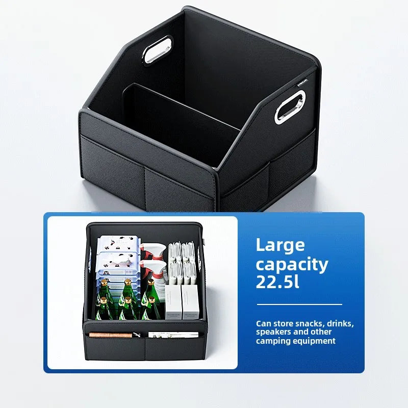 PU Leather Car Seat Back Organizer