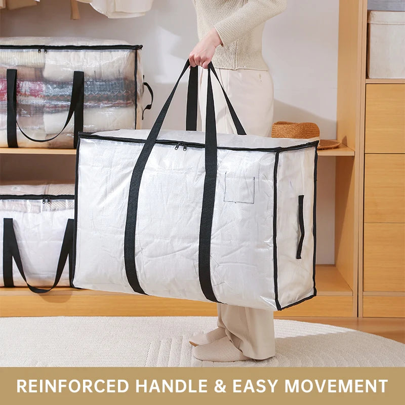 6-Pack Heavy-Duty Moving Bags with Zipper