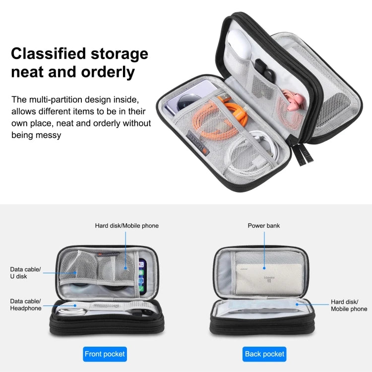 Waterproof Portable Electronics Organizer Bag