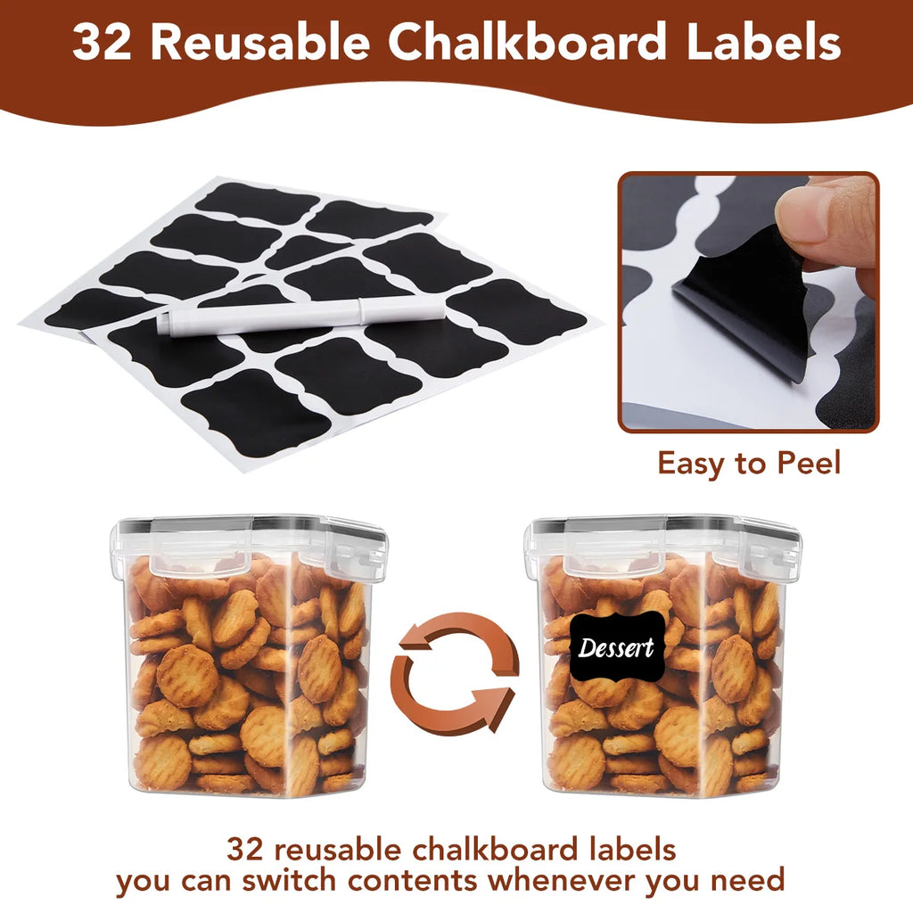 10-Piece Airtight Food Storage Container Set with Lids